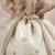 Mint woven silk satin potli bag