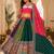 Multicolour Print Navratri Lehenga Choli With Dupatta