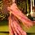 Floral Printed Flared Lehenga Set with Crop Top & Dupatta