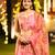 Floral Printed Flared Lehenga Set with Crop Top & Dupatta