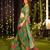 Floral Printed Flared Lehenga Set with Crop Top & Matching Shrug