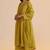 Lemon curry festive kurta set