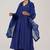 Royal blue festive kurta set
