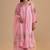 Coral blush festive kurta set