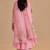 Coral blush festive kurta set