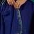 Space blue festive kurta set