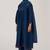 Blue opal silk festive kurta set