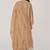 Toasted almond raw silk festive kurta set
