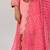 Peach blossom festive bandhani print sharara set