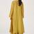 Honey gold festive raw silk co-ord set