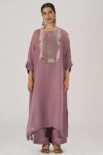 Deep orchid haze festive co-ord set