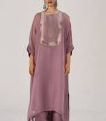 Deep orchid haze festive co-ord set