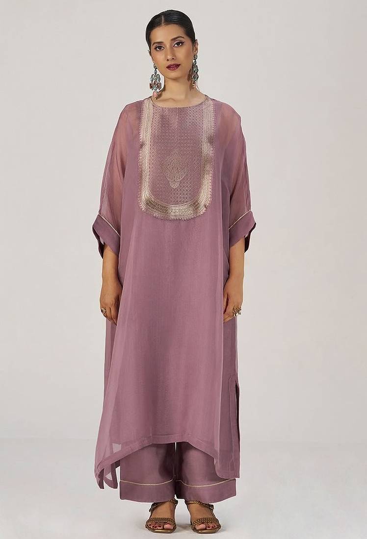 Deep orchid haze festive co-ord set