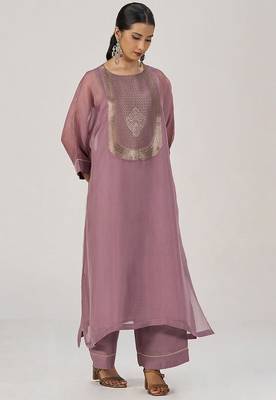 Deep orchid haze festive co-ord set 2