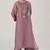 Deep orchid haze festive co-ord set