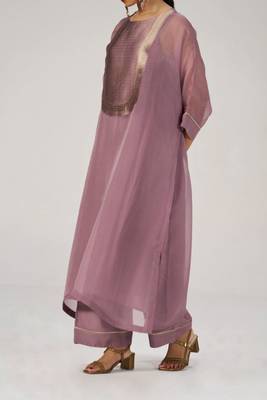 Deep orchid haze festive co-ord set 3