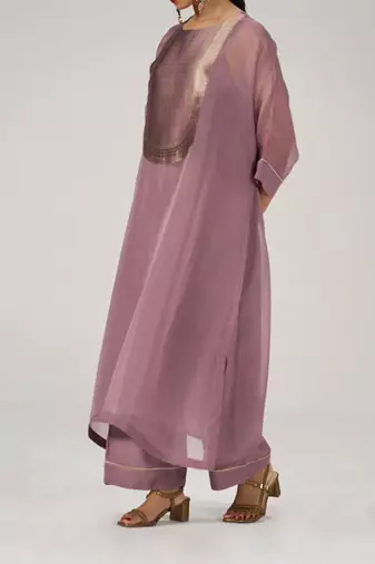 Deep orchid haze festive co-ord set