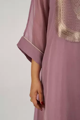 Deep orchid haze festive co-ord set