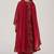 Scarlet sage festive printed kurta set