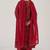 Scarlet sage festive printed kurta set