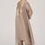 Greige silk festive co-ord set
