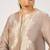 Greige silk festive co-ord set