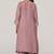 Woodrose silk festive co-ord set