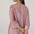 Woodrose silk festive co-ord set