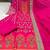 Pink Women Silk Blend Embroideredry Kurta Pant Dupatta