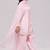 Light pink mul-chanderi kurta set