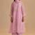 Fairy tale lilac semi festive kurta set