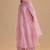Fairy tale lilac semi festive kurta set