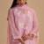 Fairy tale lilac semi festive kurta set