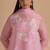 Fairy tale lilac semi festive kurta set