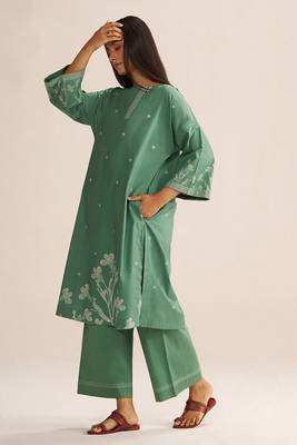 Pine green co-ord set 4