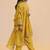 Mustard yellow chanderi kurta set