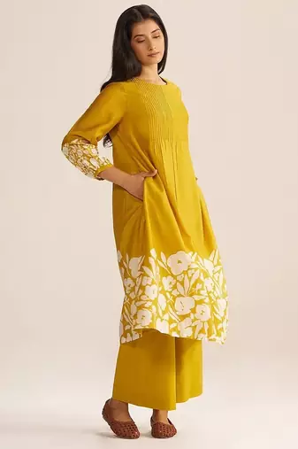 Mustard yellow co-ord set