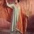 Grey mul chanderi embroidered kurta set
