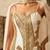 Ivory hand embroidered raw silk kurta sharara set with dupatta
