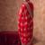 Red embroidered silk saree with unstitched blouse