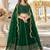 Emerald Art Silk Semi Stitched Semi Stitched Lehenga Choli with Embroidery work