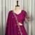 Royal Wine Lehenga Choli Set with Designer Dupatta | Embroidered Party Wear for Women