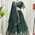 Elegant Dark Green Embroidered Lehenga Choli with Designer Dupatta | Premium Party Wear for Women
