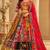 Pink Silk Navratri Lehnega Choli With Dupatta