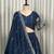Royal Navy Blue Embroidered Lehenga Choli with Designer Dupatta | Premium Party Wear for Women