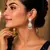 Sparkling CZ Chandelier Bridal Earrings, Silver Crystal Drop Wedding Jewelry