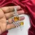 Yellow Citrine Emerald-Cut Statement Drop Earrings, Art Deco Chandelier Bridal Jewelry