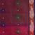 red cotton blend handwoven soft saree