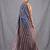 black and brown half & half cotton blend handwoven soft saree