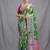 green silk blend handwoven soft saree